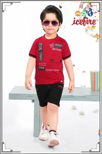 Boys T Shirt & Shorts Set