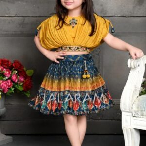 Girls' Dress and Skirt Set