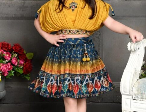 Girls’ Dress and Skirt Set