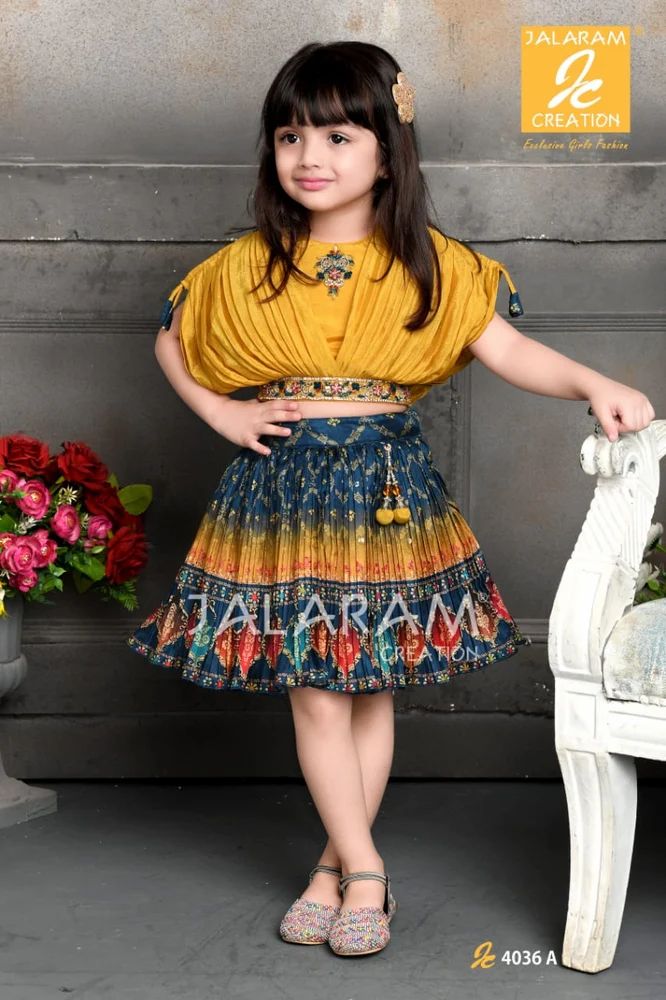 Girls’ Dress and Skirt Set