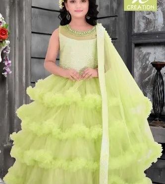 Kids Party Wear Gown