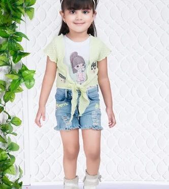 Kids Tops Short Set