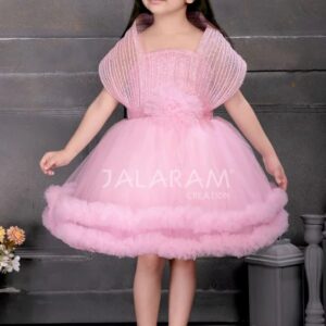 Little Girl's Pink Tulle Dress