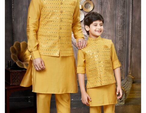 Father son indowestern