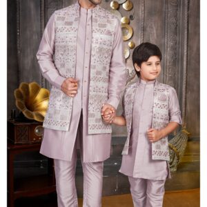 Father son indowestern