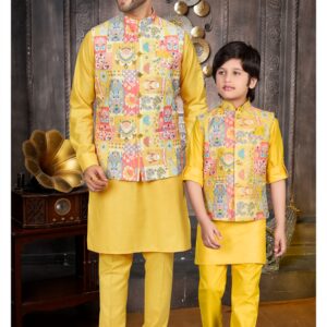 Father son indowestern