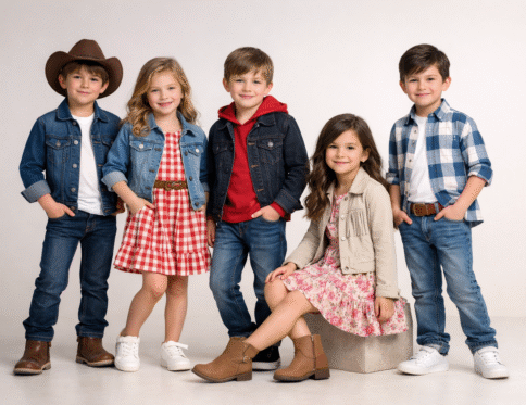 Kids Western Wear Supplier New Delhi for Retail & Bulk Buyers – Lekhus Collection