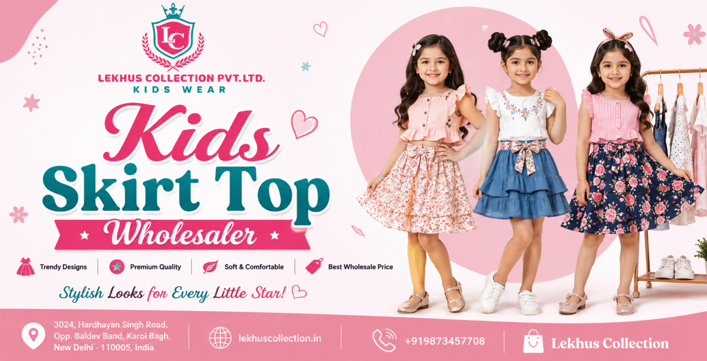 Kids Skirt Top Wholesaler in Delhi