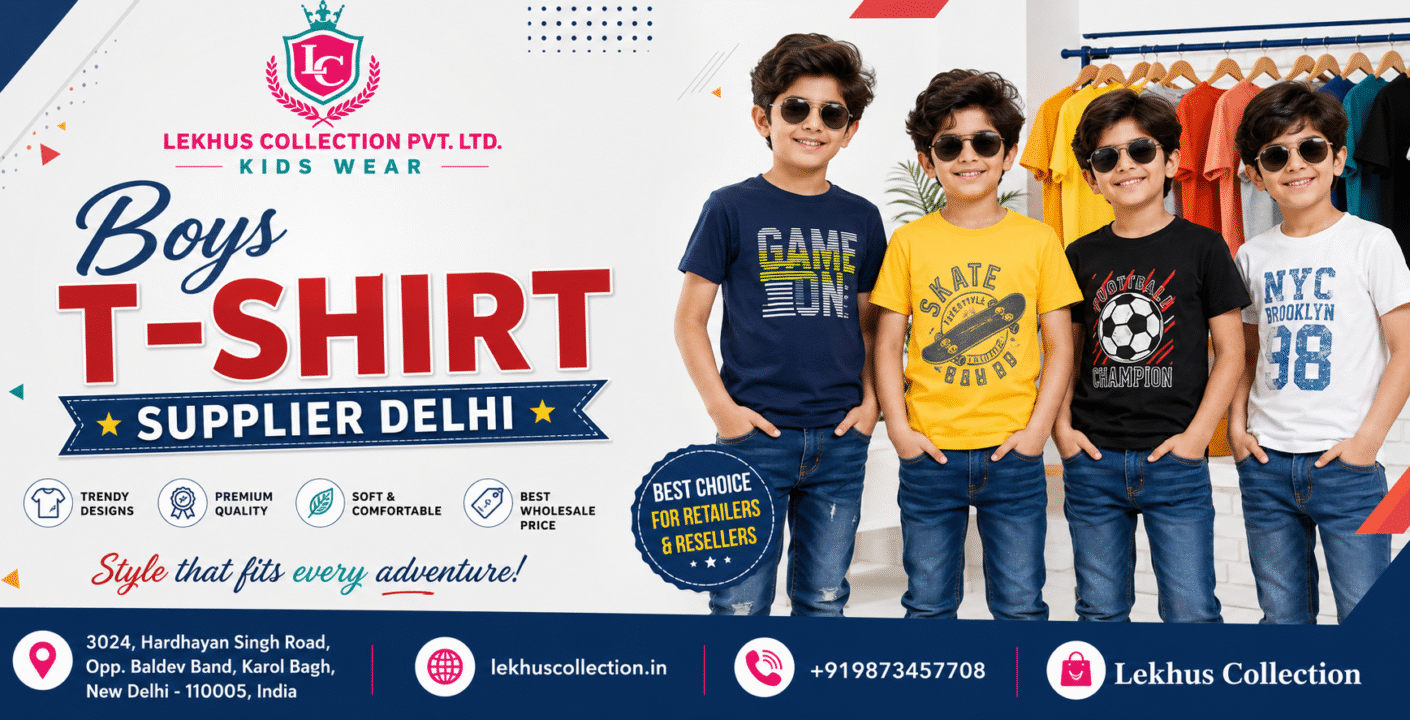Boys T shirt Supplier Delhi
