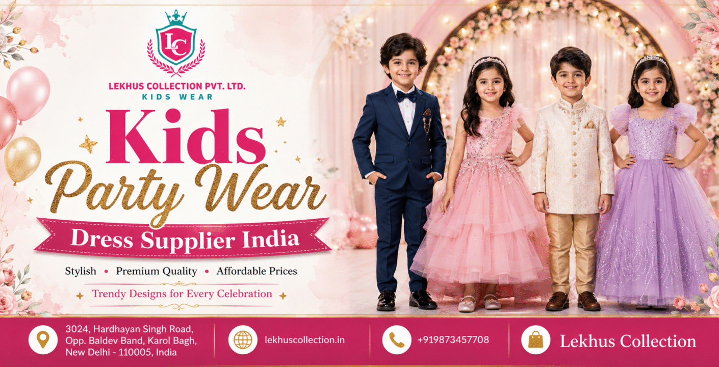 Kids Party Wear Dress Supplier India