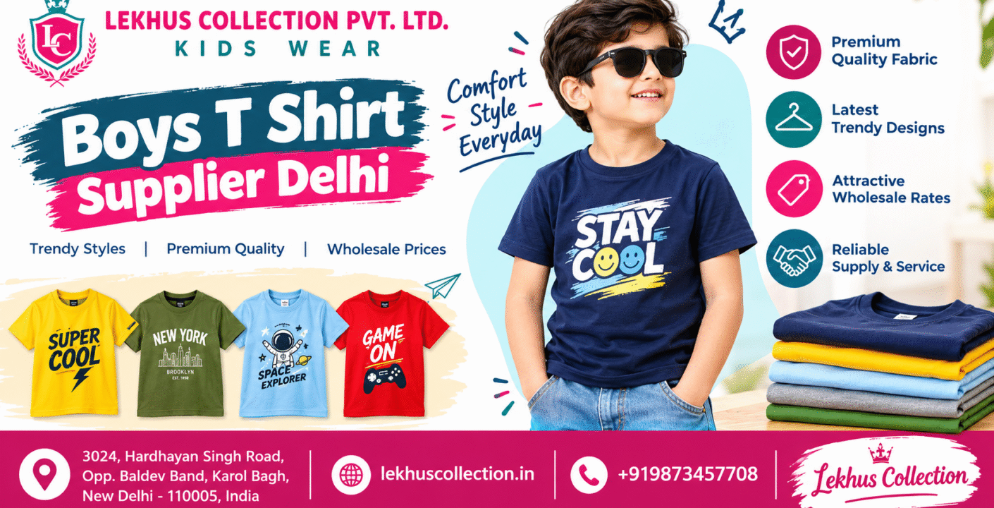 Boys T Shirt Supplier Delhi